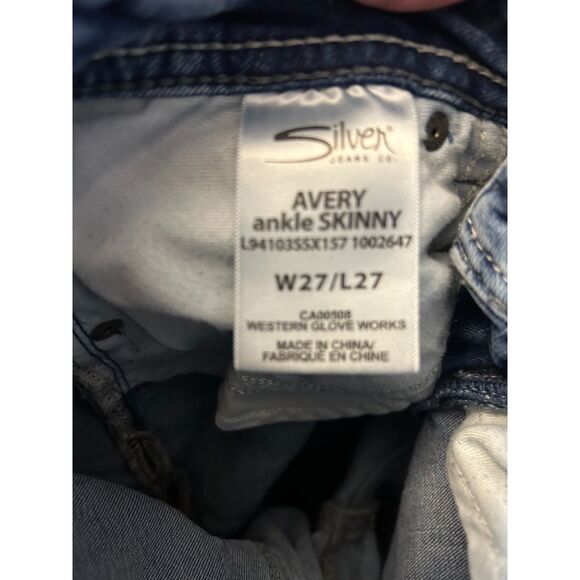 Silver Jeans Ankle 27 - Picture 4 of 4